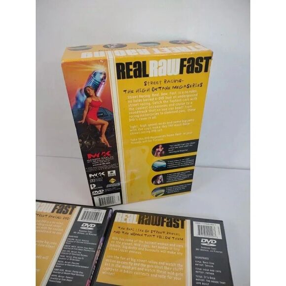 Street Racing: Real, Raw, Fast - Boxed Set (DVD, 2002, 4-Disc Set) - Picture 9 of 16